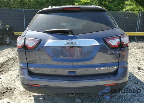 2014 Chevrolet Traverse Ls из США, поврежденный, VIN 1GNKVFEDXEJ123578